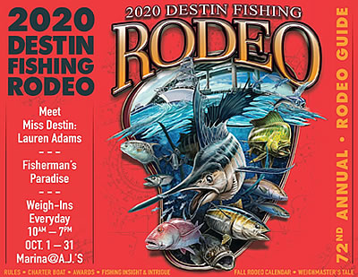 Sign up for the 2020 Destin Fishing Rodeo