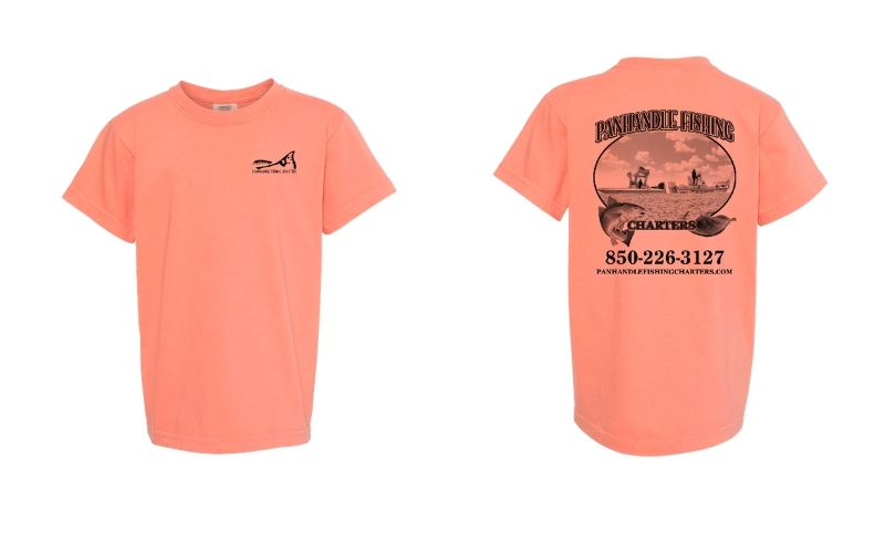 Panhandle Fishing Charters- Kids Shirts/Terracotta