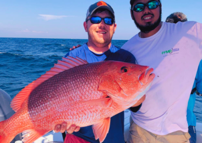 Huge Red Snapper caught in Destin Florida