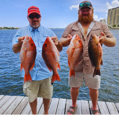 Panhandle Fishing Charters (4) bay fishing guides catching mackerel in destin florida